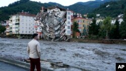 Kastamonu'nun Bozkurt ilçesi sel felaketinde en fazla zarar gören bölgelerden.